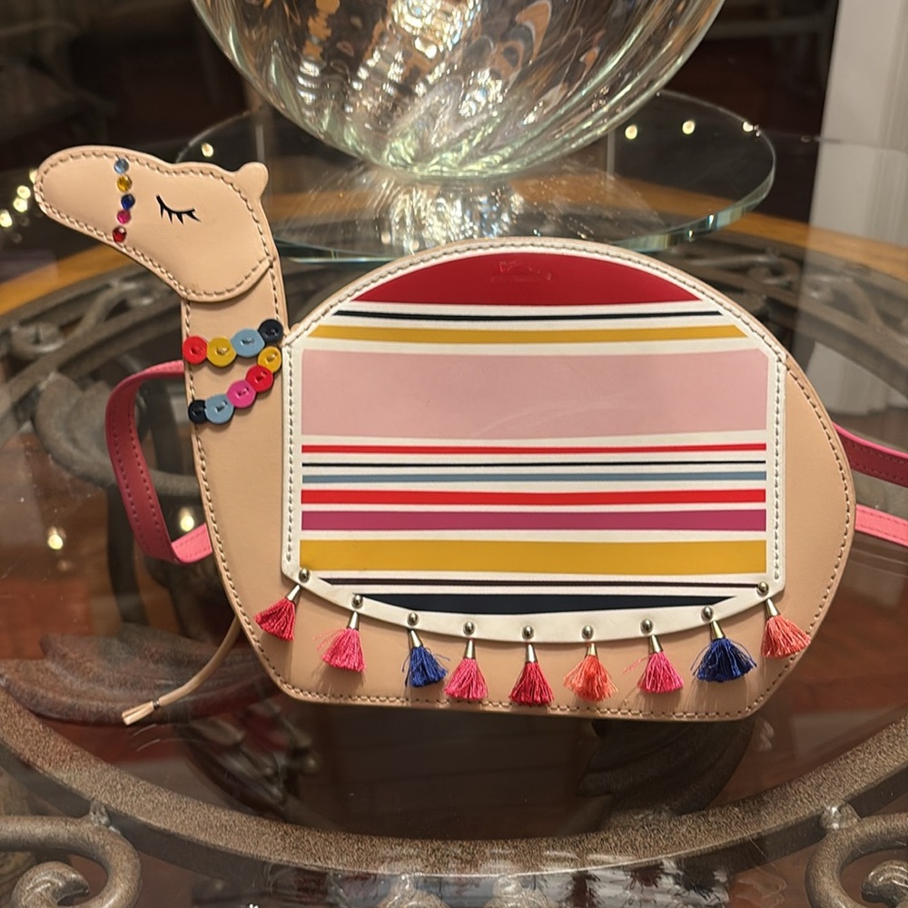 KATE SPADE Novelty Spice Things Up CAMEL Crossbody Bag - NWOT - RARE